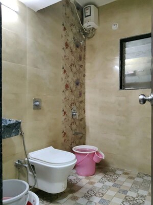 Bathroom in 2 BHK Apartment at Shree Krupa Keshav Heights Phase II, Kalwa – for Sale