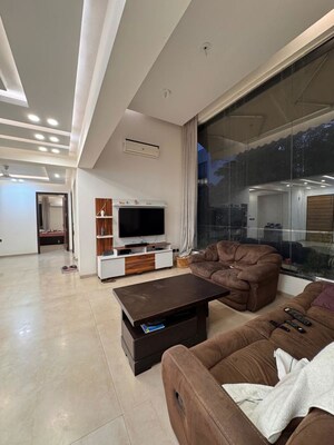 Living Room in 4 BHK Builder Floor at Emaar Emerald Floors, Sector 65 – for Rent