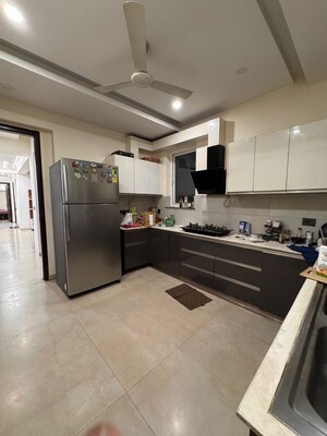 Kitchen in 4 BHK Builder Floor at Emaar Emerald Floors, Sector 65 – for Rent