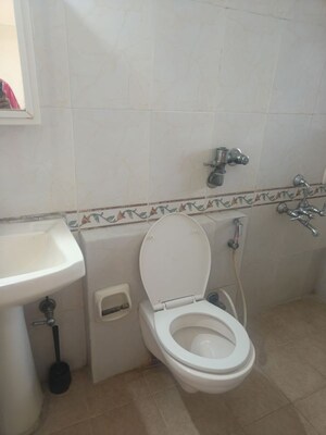 Bathroom in 2 BHK Apartment at K Raheja Interface Heights, Malad West – for Rent