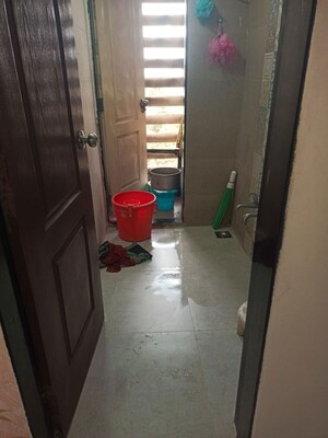 Bathroom in 1 BHK Apartment at Cosmos Orchid, Ghodbunder Road – for Rent