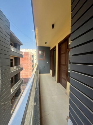 Balcony in 3 BHK Apartment at Palm Residency Chhatarpur, Chattarpur – for Rent