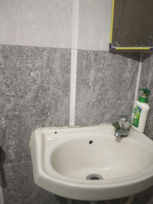Bathroom in 2 BHK Apartment at Mahavir Plaza, Airoli – for Rent