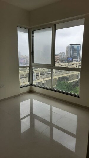 Balcony in 1.5 BHK Apartment at Sheth Zuri, Laxmi Nagar – for Rent