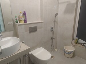 Bathroom in 2 BHK Apartment at Seawoods – for Rent
