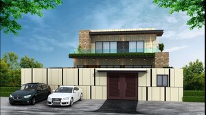 4 BHK Villa – Exterior View View at Dlf Garden City - for Sale