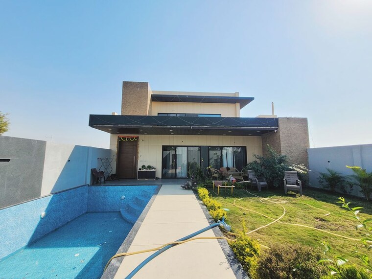 Exterior View, dlf garden city 4 Bedroom 4200 Sq.Ft. Villa In Dlf Garden City Indore 10395875