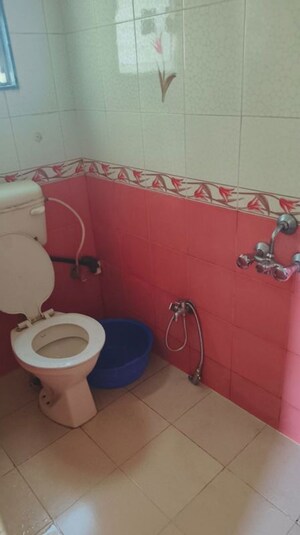 Bathroom in 1 BHK Apartment at Shree Sai Shraddha CHS, Anand Nagar – for Rent