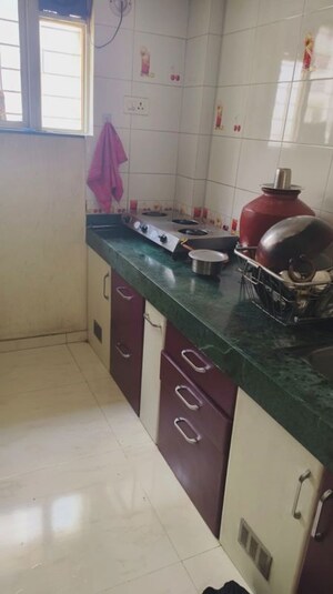 Kitchen in 1 BHK Apartment at Shree Sai Shraddha CHS, Anand Nagar – for Rent
