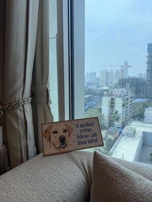 Living Room in 3 BHK Apartment at Raheja Imperia, Worli – for Sale