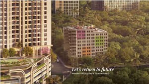 1 BHK Apartment – Exterior View View at Ashar Merac, Shree Nagar - for Sale