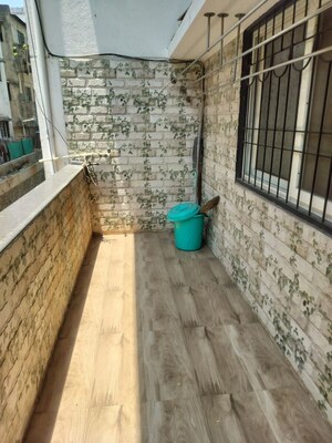 Balcony in 2 BHK Apartment at Deshpande Garden, Narhe – for Rent