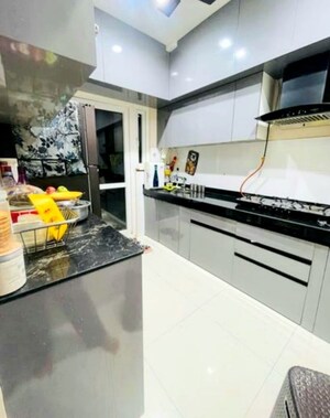 Kitchen in 4 BHK Apartment at Runwal Anthurium, Mulund West – for Sale
