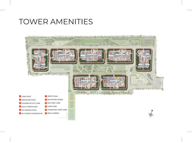 Master Plan, tridasa-rise 3 Bedroom 2114 Sq.Ft. Apartment In Serilingampally Hyderabad 10396006