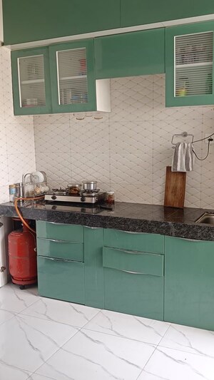 Kitchen in 1 BHK Apartment at Bella Casa, Kharadi – for Rent