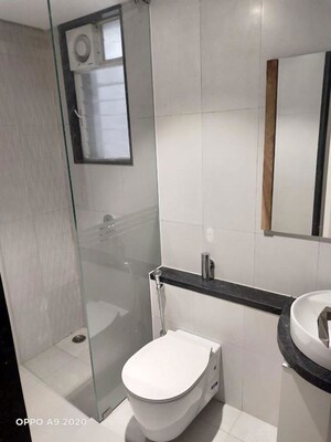 Bathroom in 2 BHK Apartment at Shreyas Palladium Grand, Dhanori – for Rent