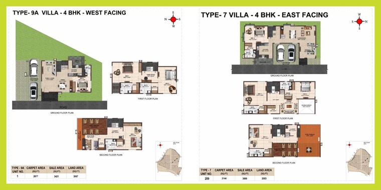 Floor Plan, casagrand-vybe 3 Bedroom 3300 Sq.Ft. Villa In Gaganpahad Hyderabad 10396034