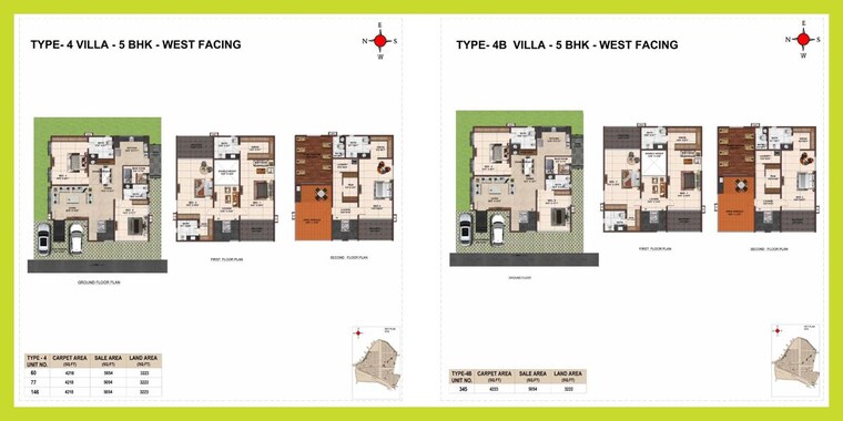 Floor Plan, casagrand-vybe 3 Bedroom 3300 Sq.Ft. Villa In Gaganpahad Hyderabad 10396034