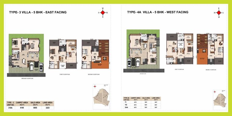 Master Plan, casagrand-vybe 3 Bedroom 3300 Sq.Ft. Villa In Gaganpahad Hyderabad 10396034