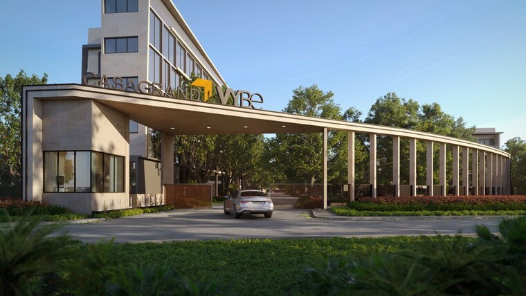 Exterior View, casagrand-vybe 3 Bedroom 3300 Sq.Ft. Villa In Gaganpahad Hyderabad 10396034