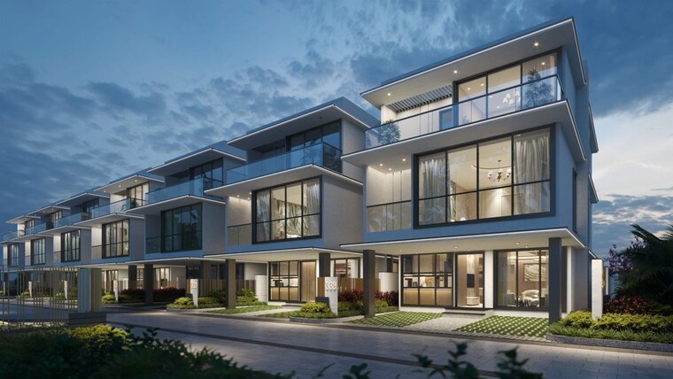 Exterior View, casagrand-vybe 3 Bedroom 3300 Sq.Ft. Villa In Gaganpahad Hyderabad 10396034