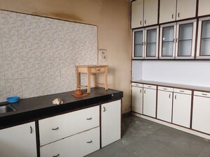 Kitchen in 3 BHK Apartment at North Hadapsar – for Rent