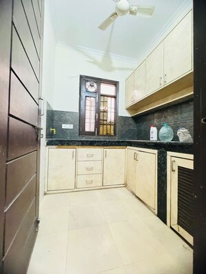Kitchen in 1 BHK Apartment at Chattarpur – for Rent