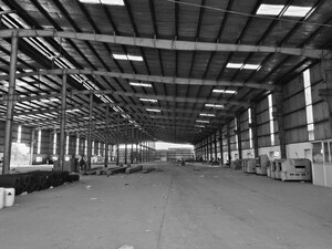  Warehouse – Exterior View View at Manjusar Gidc - for Rent
