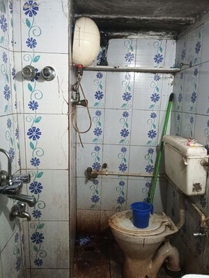 Bathroom in 1 RK Villa at Muktanand CHS Kurla West, Kurla West – for Rent