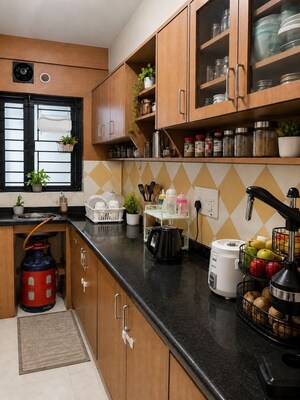 Kitchen in 1 BHK Apartment at Kodichikkanahalli – for Rent