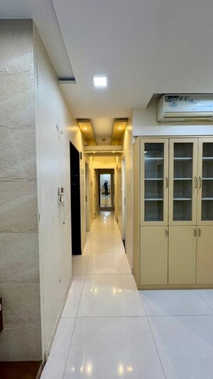 Building Lobby in 2 BHK Apartment at Rustomjee Athena, Majiwada – for Rent