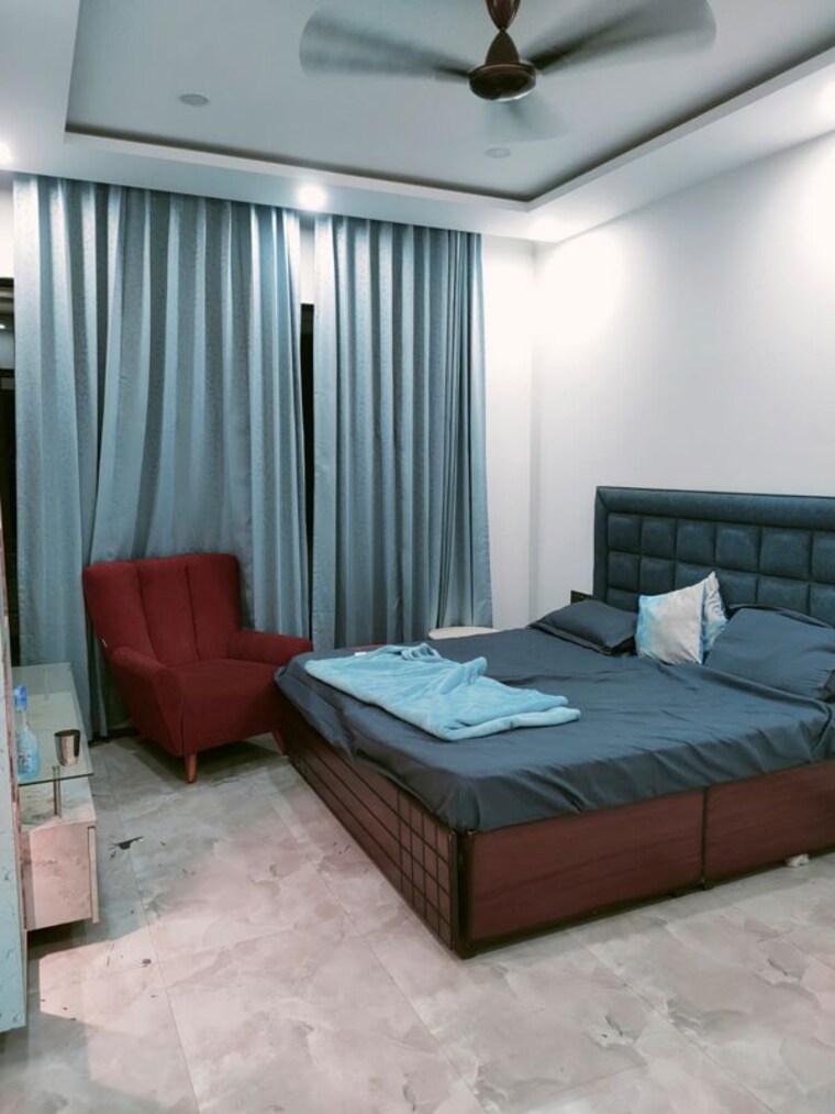 Bedroom, sushma-chandigarh-grande 3 Bedroom 1740 Sq.Ft. Apartment In Lohgarh Zirakpur 10396158