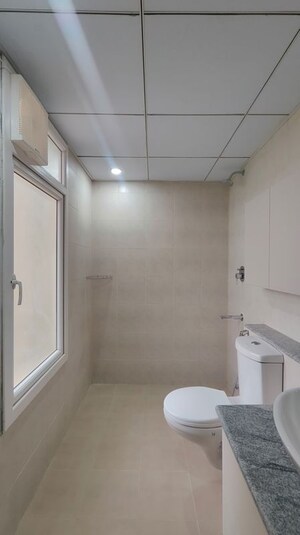 Bathroom in  Apartment at Bhartiya City Nikoo Homes 4, Thanisandra Main Road – for Rent