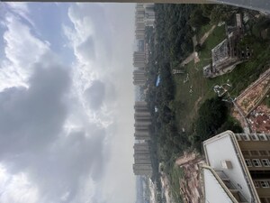 Balcony in  Apartment at Bhartiya Nikoo Homes Phase 2, Thanisandra Main Road – for Rent