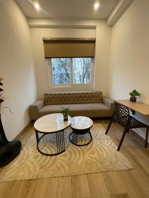 Living Room in 1 BHK Builder Floor at Tigra – for Rent