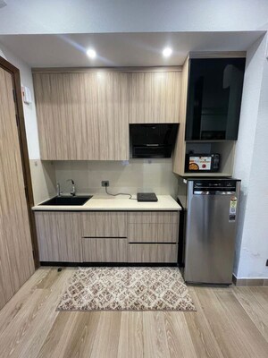 Kitchen in 1 BHK Builder Floor at Tigra – for Rent