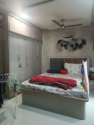 Master Bedroom in 2 BHK Apartment at Vedant Indrayani, Kalwa – for Sale