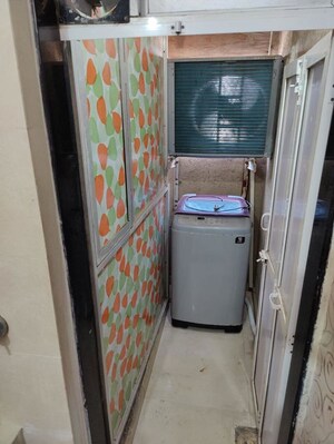Bathroom in 1 BHK Apartment at Mantri Serene, Goregaon East – for Rent