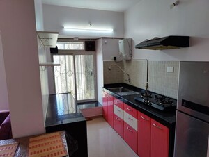 Kitchen in 1 BHK Apartment at Mantri Serene, Goregaon East – for Rent