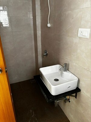 Bathroom in 3 BHK Apartment at Bajaj Shubhada, Vile Parle East – for Rent