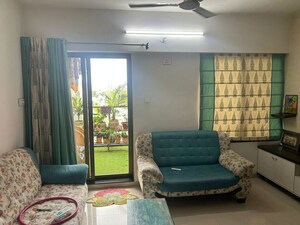 Living Room in 3 BHK Apartment at Pride Valencia, Baner – for Rent