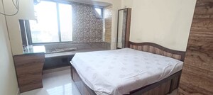 Bedroom in 2 BHK Apartment at La Chapelle Apartment, Malad West – for Rent