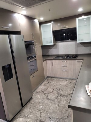 Kitchen in 3 BHK Apartment at Arun Vihar Sector 37, Sector 37 – for Rent