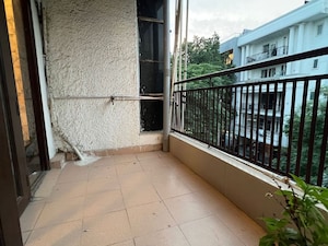 Balcony in 2 BHK Builder Floor at Sushant Lok ii – for Rent