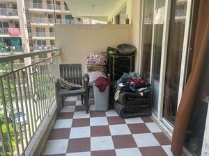 Balcony in 1 BHK Apartment at Shree Vardhman Green Court, Sector 90 – for Rent