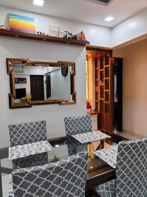 Living Room in 4 BHK Apartment at Anjali Kunj, Kothrud – for Rent