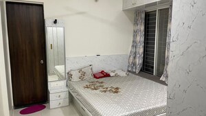 Bedroom in 4 BHK Apartment at Anjali Kunj, Kothrud – for Rent