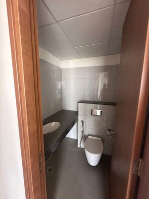 Bathroom in 2 BHK Apartment at Godrej Woods Evergreen, Sector 43 – for Rent
