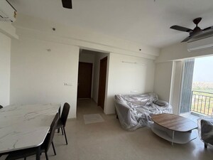 Living Room in 2 BHK Apartment at Godrej Woods Evergreen, Sector 43 – for Rent
