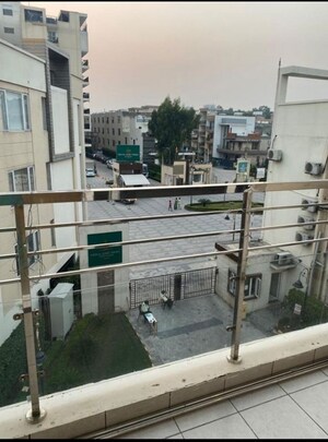 Balcony in 3 BHK Apartment at Highland Park Chandigarh, Bhabat – for Rent